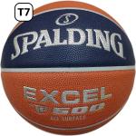 Baloncesto Excel TF-500 Sz7 Lnb Marca : Spalding - 77422Z-Naranja/Marino - Naranja - Taille Tamaño 7
