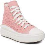 Sneakers bajas rosas rebajados Converse talla 39 para mujer 
