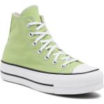 Sneakers bajas verdes rebajados Converse talla 37 para mujer 