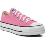 Sneakers bajas rosas Converse talla 35 para mujer 