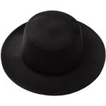 Sombreros negros de fieltro de fiesta  Talla Única para mujer 