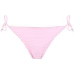 Bragas de bikini rosas de sintético BANANA MOON con lazo talla XL para mujer 