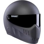 Bandit XXR Casco de motocicleta, negro, tamaño L