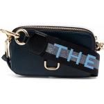 Bolsos satchel azules de poliuretano con logo Marc Jacobs para mujer 
