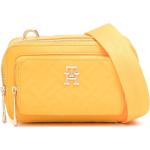 Bolsos satchel amarillos de poliuretano rebajados con logo Tommy Hilfiger Sport para mujer 