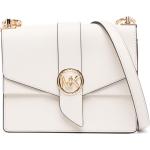 Bolsos satchel blancos de piel rebajados plegables con logo Michael Kors by Michael para mujer 