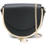 Bolsos satchel negros plegables con logo Chloé See by Chloé para mujer 