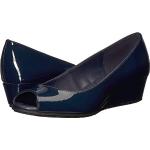 Sandalias azul marino de cuña con tacón de cuña de punta abierta con tacón de 3 a 5cm Bandolino talla 41,5 para mujer 
