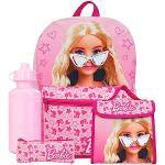 Mochilas escolares rosa pastel Barbie con aislante térmico infantiles 