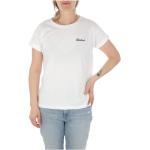 Camisetas blancas de algodón de algodón  BARBOUR talla M para mujer 
