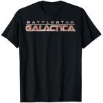 Battlestar Galactica Red Title Logo Camiseta
