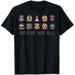 Battlestar Galactica So Say We All Badges Camiseta