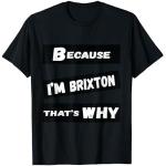 Camisetas negras de encaje con encaje  de encaje Brixton talla S para hombre 