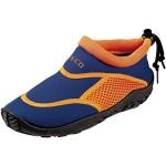 Zapatillas antideslizantes azules de goma de verano Beco-Lattenroste talla 34 para mujer 