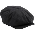 Sombreros negros de algodón Beechfield talla XL de materiales sostenibles para mujer 