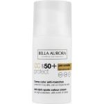 Bronceadores hipoalergénicos para la piel sensible con factor 50 Bella Aurora con textura cremosa 