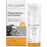 Bronceadores blancos para la cara con vitamina A con factor 30 de 30 ml Bella Aurora 