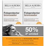Bronceadores con vitamina A con factor 30 de 50 ml Bella Aurora 
