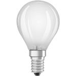 Lámparas LED blancas de rosca E14 con acabado mate 