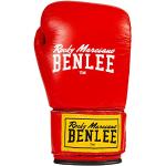 BenLee Fighter Vendas de Boxeo, Unisex Adulto, Rojo, 14 oz