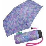 Paraguas lila de poliester con lunares United Colors of Benetton para mujer 