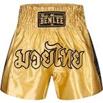 Pantalones dorados de Boxeo BenLee con bordado talla XL para hombre 