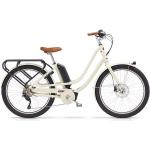 Bicicletas urbanas blancas de metal rebajadas para mujer 
