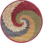 Alfombras redondas multicolor de sintético rebajadas 160 cm de diámetro 