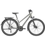 Bicicletas paseo plateado de titanio Bergamont para mujer 