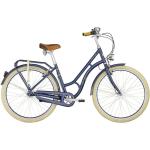Bicicletas urbanas azules de metal vintage Bergamont para mujer 
