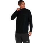 Camisetas deportivas negras rebajadas manga larga transpirables Berghaus talla L para hombre 