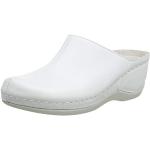 Zapatillas de casa blancas de piel acolchadas Berkemann talla 42,5 para mujer 