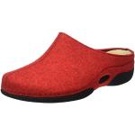 Zapatillas de casa rojas de fieltro informales Berkemann Lauren talla 43,5 para mujer 