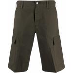 Pantalones cortos cargo verdes de poliester rebajados con logo Carhartt Work In Progress 