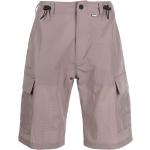 Pantalones cortos cargo morados de poliamida rebajados talla XL para hombre 