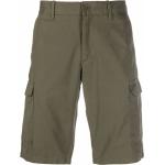 Pantalones cortos cargo verdes de algodón rebajados Tommy Hilfiger Sport para hombre 