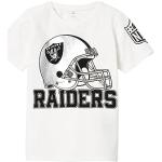 Bestseller A/S Nkmjart NFL S Top Box Ous Camiseta, Alyssum Blanco, 134/140 cm para Niños
