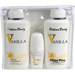 Desodorantes en set de regalo con vainilla spray de 500 ml con aplicador roll-on textura en gel para mujer 