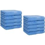 Juegos de toallas azules celeste de algodón 30x30 