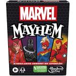 Hasbro Gaming 22912157 Marvel Mayhem, Juego de cartas de superhéroes de Marvel, Juego familiar a partir de 8 años, De aprendizaje rápido y fácil, Multicolor, Talla única