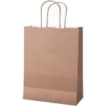 bgn 25 Shoppers Twisted Papel Kraft 18x8x24cm Rosa Antiguo Mainetti Bags, Rosa (Old Rose), Standard, Clásico