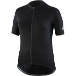 Camisetas deportivas negras de microfibra rebajadas Bicycle Line talla S para mujer 