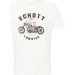 Camisetas blancas de algodón de tirantes  con logo Schott NYC para hombre 
