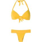 Bikinis amarillos de poliamida Amir Slama con lazo para mujer 
