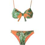 Bragas de bikini naranja de poliamida Amir Slama con lazo para mujer 