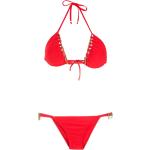 Bikinis halter rojos de poliamida Amir Slama para mujer 