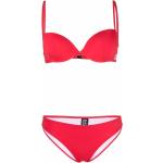 Bikinis rojos de poliester rebajados con logo Armani Emporio Armani talla XS para mujer 