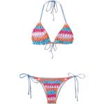 Bikinis halter multicolor de poliamida Amir Slama con crochet para mujer 