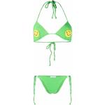 Bikinis halter verdes de algodón rebajados Philosophy di Lorenzo Serafini con lazo talla L para mujer 