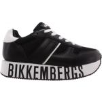 Calzado de calle negro de cuero rebajado con tacón de 3 a 5cm con logo Bikkembergs talla 35 para mujer 